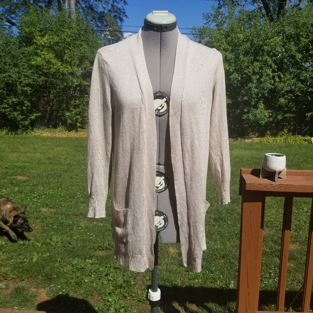 Sheer Back Cardigan